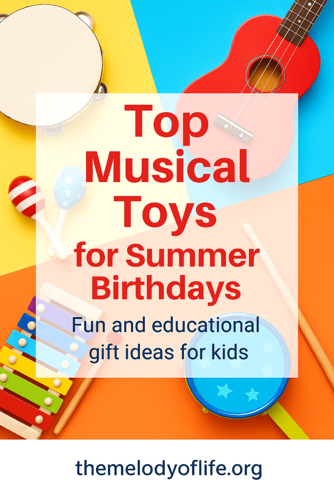 top musical toys for summer birthdays 
